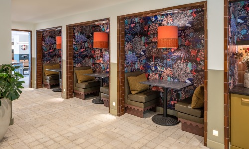 resident lounge and eating area